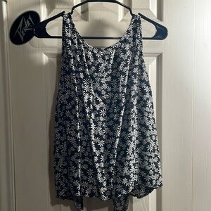 Flower Tank Top for sale with open back.